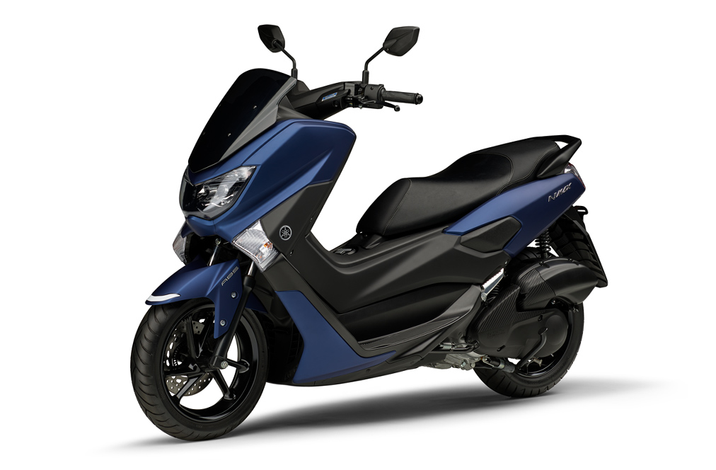 Matte Blue Yamaha NMax 125 cc maxi-scooter launched in Japan